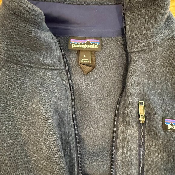 Patagonia Better Sweater- Navy- Large - Picture 2 of 3